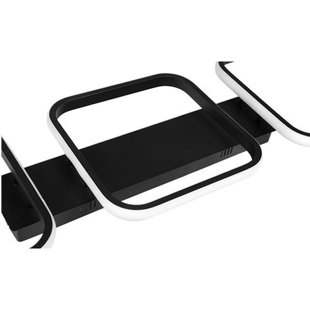 LED Kronleuchter Deckenleuchte 33W NEBULA CANIS Schwarz