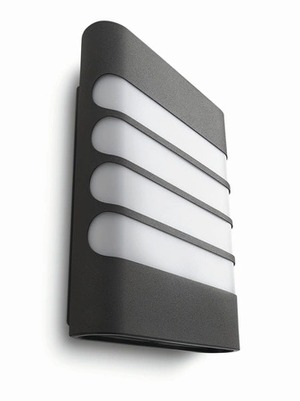 Gartenleuchte LED Wandleuchte RACCOON myGarden 3W 2700K IP44 Anthrazit PHILIPS