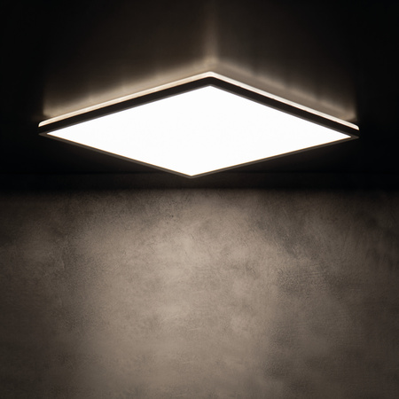 Plafond LED AZPO Deckenleuchte 17.5W IP54 Schwarz KANLUX