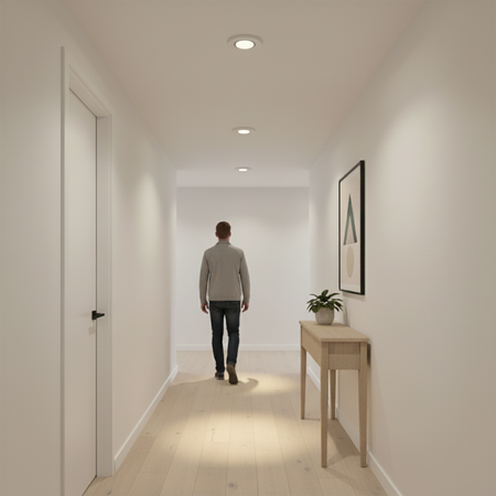 LED GU10 Reflektor PAR16 6W = 50W 580LM 3000K warmweiß 120° mit Bewegungssensor LUMILED