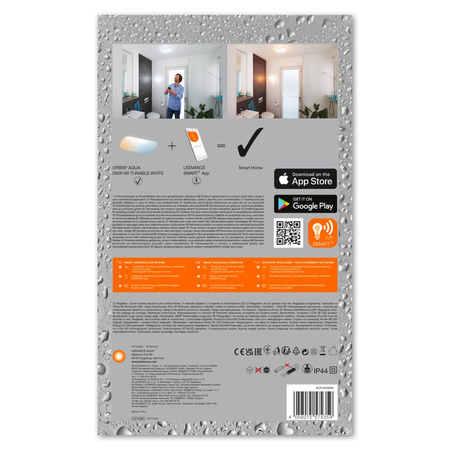 LED Deckenleuchte ORBIS Aqua 12W 1200lm warm-kalt 28cm SMART+ WiFi LEDVANCE