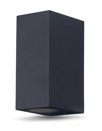 ENDURA Classic Square UpDown Black LEDVANCE Wand-Fassadenwandleuchte