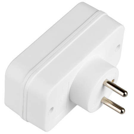 Elektrischer Netzverteiler 2x Euro 2P + 1x 2P+0 Dieb 3 Steckdosen VAYOX