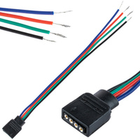 Anschluss für 4PIN RGB-LED-Streifen mit 10-mm-Kabel