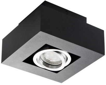 Aufputz-Halogenleuchte SPOT Movable Black GU10 STOBI DLP Kanlux