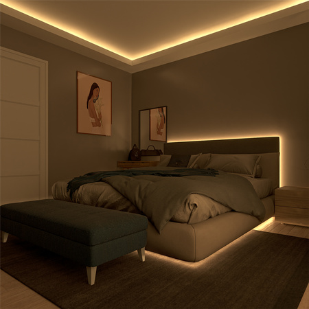 LED-Streifen RGB 5m dimmbar Multicolor-Fernbedienung Philips