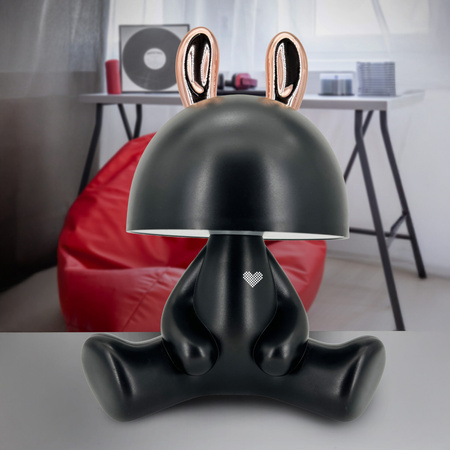 LED Dekorative Lampe 2.5W 59lm 4000K Neutral Schwarz Gold Dimmbar Fancy Sanico Goldlux