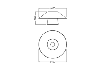 Dekor E27 Bambus Braun Dekor Ledvance Deckenleuchte