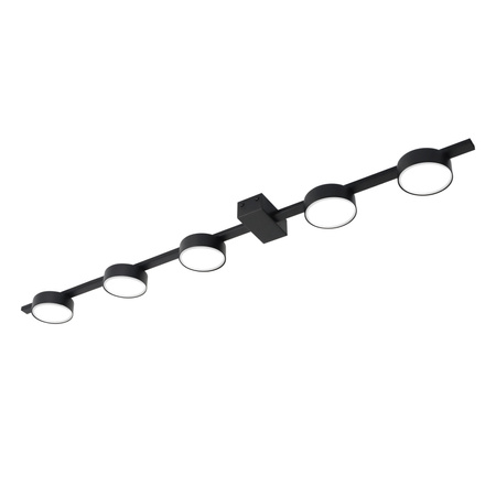 Deckenleuchte 4x GX53 Schwarz JOY Sanico Goldlux