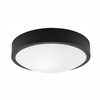 Plafond LED-Deckenleuchte JONAS E27 Rund Glasschirm Schwarz Weiß LD.PD-8.7 Lamkur