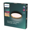LED Plafond Deckenleuchte 24W 2700lm 2700K SceneSwitch Schwarz Hanno Philips