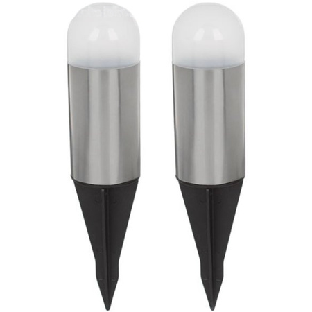 LED Solar Garten Lampe angetrieben Stehend Spot Pilz Outdoor Pole