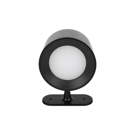 LED-Wandleuchte Einstellbarer Magnet 1W 180lm 3000/4000/6500K CCT 120° Dimmbar Schwarz Rino Masterled