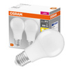 2x LED Lampe E27 A60 8W = 60W 806lm 2700K Warmweiß 200° OSRAM