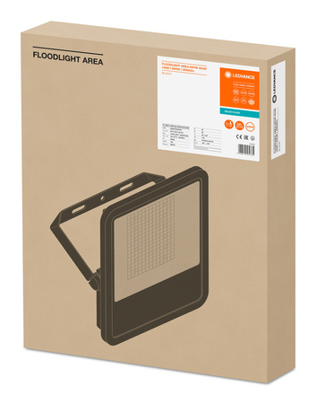 LED-Flutlicht Outdoor-Flutlicht 145W 20000lm 4000K IP65 Schwarzes Flutlicht Ledvance