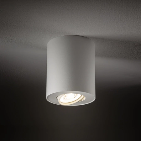 SET 8895 Nowodvorski Weiß GU10 Spot Tuba Moderne Deckenleuchte für den Anbau