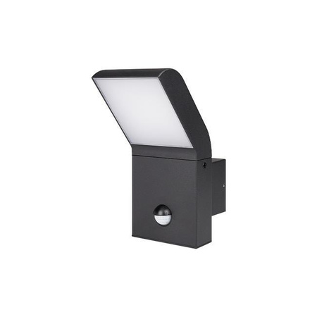 Garten-Wandleuchte für den Außenbereich LED 12W 4000K IP54 mit Bewegungs- und Dämmerungssensor