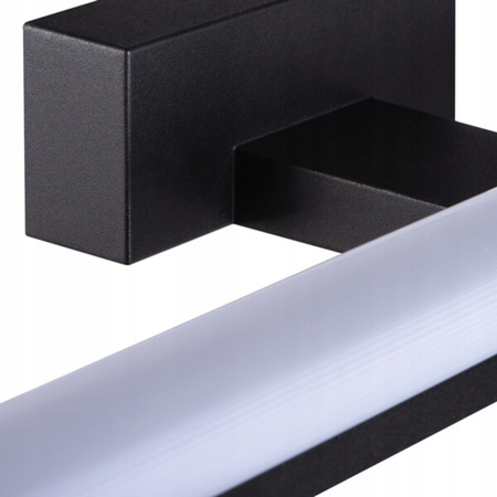 LED-Badezimmer-Wandleuchte ASTEN 15W 4000K 1230lm 90cm IP44 Spiegelleuchte Schwarz KANLUX