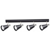 SEMPRA PAR16 4x GU10 Schwarz KANLUX Wand- und Deckenleuchte