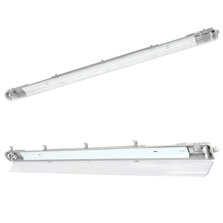 LED G13 IP65 grau Hermetische Leuchte Hermic Kobi