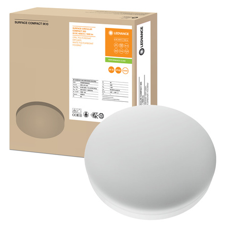 LED COMPACT IK10 24W 4000K LEDVANCE Neutrale Wand-Deckenleuchte