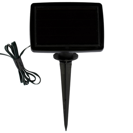 LED Solar Gartenlampe Weiß BLUMENTOPF 4000K neutral GOLDLUX (Polux)