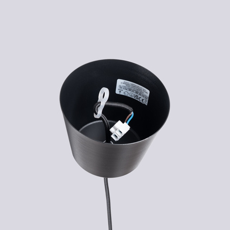 Hängelampe E27 Schwarz BILO Crimson SL.1703 Sollux