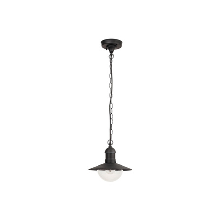 Outdoor LED Garten Hängelampe OSLO E27 IP44 Schwarz RABALUX