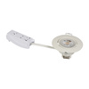 LED-Deckeneinbauleuchte FIZU DOWNLIGHT 4,8W 3000K IP20 Moving white KANLUX