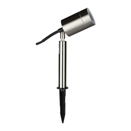 Gartenlampenreflektor GU10 IP44 verstellbar Silber VT-770 V-TAC