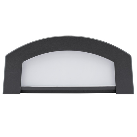 Gartenwandleuchte Elevation Außenleuchte E27 Dunkelgrau IP54