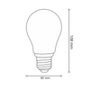 E27 A60 LED Leuchtmittel 7W = 60W 806lm 4000K Neutral 320° GOLDLUX Filament (Polux)