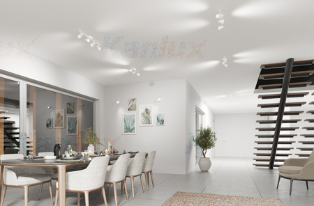 ENALI Deckenleuchte 2xGU10Weiß 28cm Kanlux