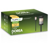 LED DOREA Solar Garten Außenbetrieben IP65 Dekorative Mastlampe LUMILED