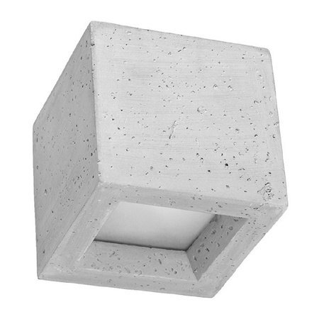 LED LEO G9Wandleuchte Wandwürfel 12cm Beton SOLLUX