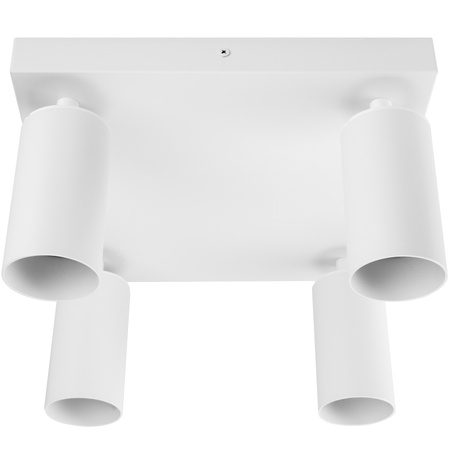 Deckenleuchte Plafond SPOT TUBA Reflektor Halogen Leuchte 4x GU10 TABULA LUMILED