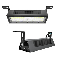 Industrielle LED-Hallenleuchte 120W 20400lm 4000K Neutral Schwarz IP65 IK09 Nico Pro Kobi