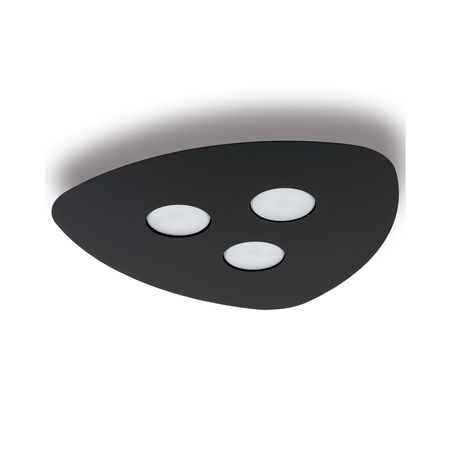 ORGANIC III Deckenleuchte 8302 Nowodvorski Schwarz 3xGX53 Deckenaufbauleuchten Modern