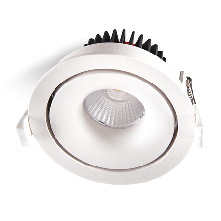 Einbauleuchte KOGE LED 10W 700lm RUNDE weiße Bewegung. KOBI