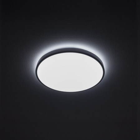 LED-Aufbau-Badezimmer-Deckenleuchte AGNES ROUND 8186 22W 4000K IP44 Weiß Nowodvorski