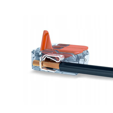 Schnellverbinder Installationsverbinder-Set Set mit 100 Teilen – 20 x 2 x 2 30 x 3 x 2 30 x 4 x 2 20 x 5 x 2 + Organizer-Koffer