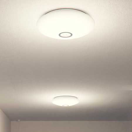 Aufbau LED Deckenleuchten MAUVE 16W 4000K 32cm rund mit PHILIPS Bewegungssensor