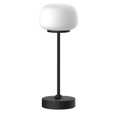 Dekorative LED-Schreibtischlampe 1.8W 150lm 2700K Warm Schwarz Rimini Sanico Goldlux