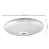 Plafond LED Deckenanbauleuchte 12W 960lm 4000lm neutralweiß 160° Round White Masterled