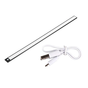 LED-Unterbauleuchte 3W CCT 60cm Möbelleiste mit Bewegungssensor Schwarz