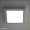 LED-Deckenanbauleuchte 24W Square 4000K GLOW White LUMILED