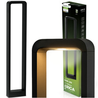 Gartenleuchte 10W, Außenstehleuchte Pollerleuchte 80cm ERICA LUMILED