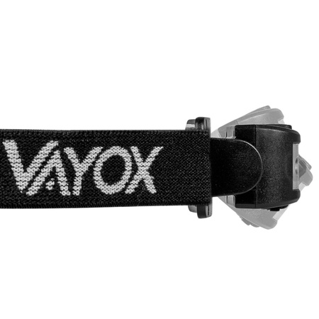 Wiederaufladbare Kopftaschenlampe 100lm 100LM LED + 2XLED 5 Modi VAYOX