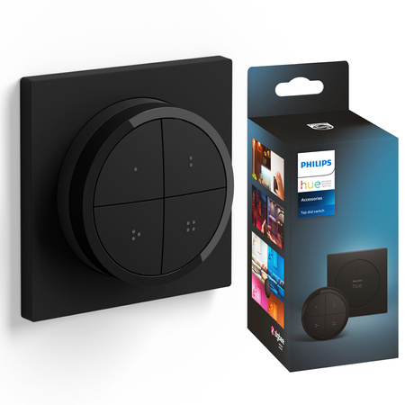 Fernbedienung Wandschalter Dimmer Schwarz Philips Hue Tap Dial Schalter Bluetooth Zigbee