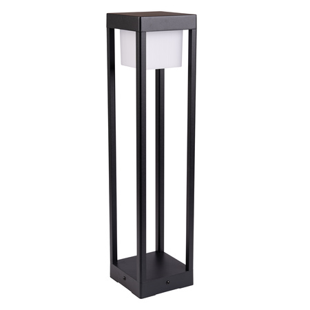 LED 12W 3000K 60cm Schwarz QUERCUS LUMILED Outdoor Standing Post Gartenlampe